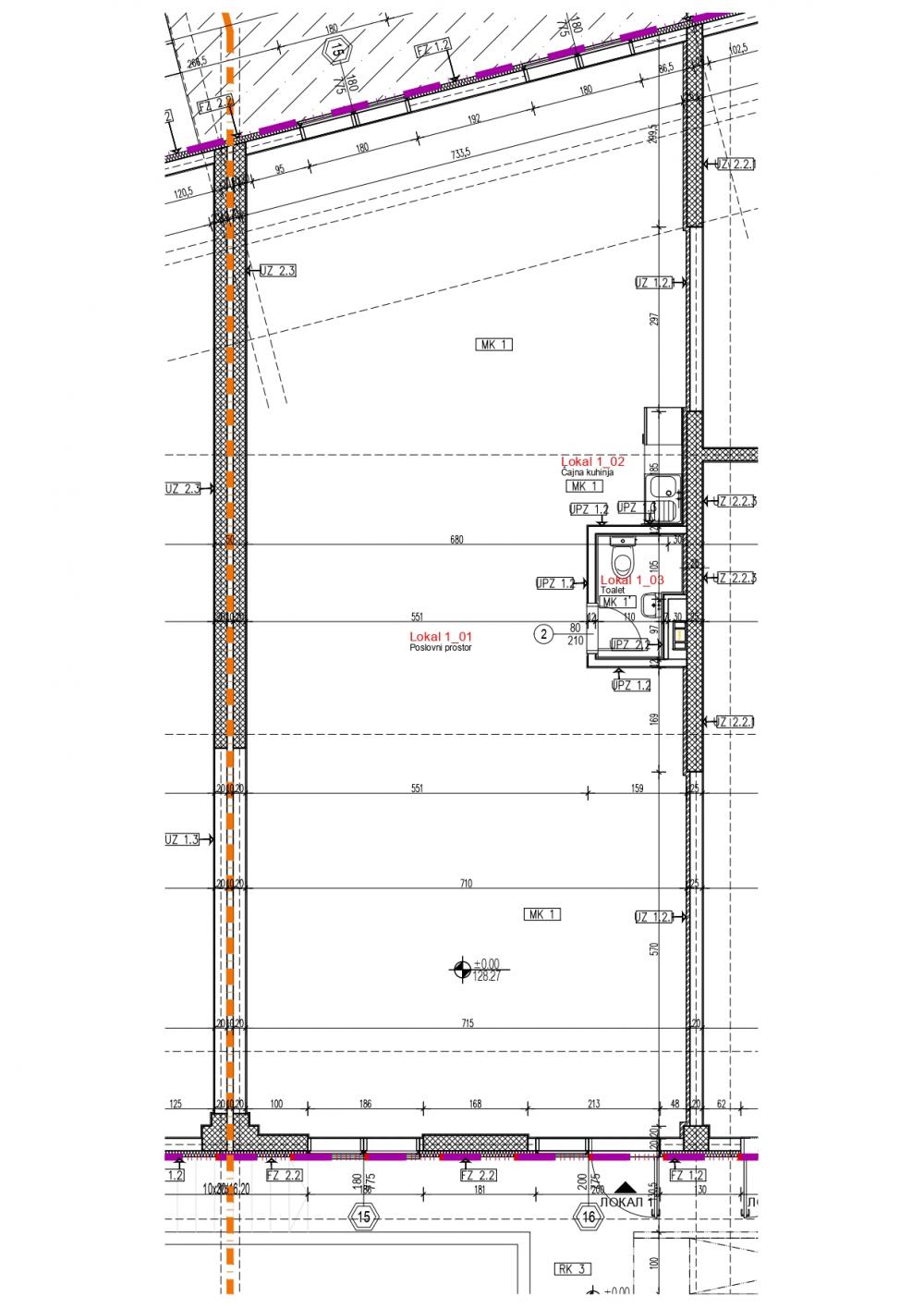Novogradnja, lokal 116 m2 - Kumodraška, Darvinova pošta ID#2799